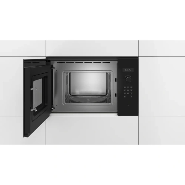 Bosch- Microondas integrable, Negro,Serie 6,BFL524MB0 - Imagen 8