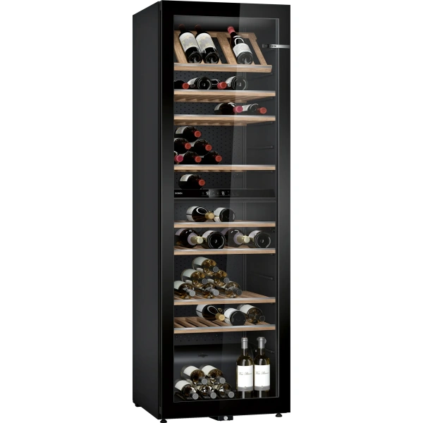 Bosch-Vinoteca con puerta de cristal , 186 x 60 cm,Serie 6, KWK36ABGA