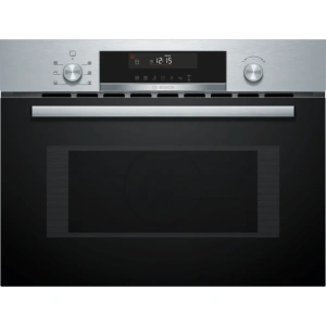 Bosch-Horno compacto con microondas, 60 x 45 cm, Acero inoxidable,Serie 6, CMA585GS1