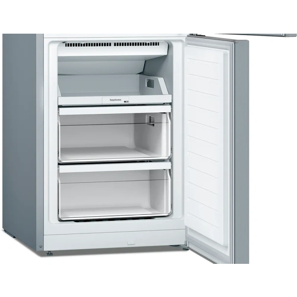 Bosch-Frigorífico combinado de libre instalación, 176 x 60 cm, Acero mate antihuellas, Total NoFrost,Serie 2, KGN33NLEB - Imagen 8