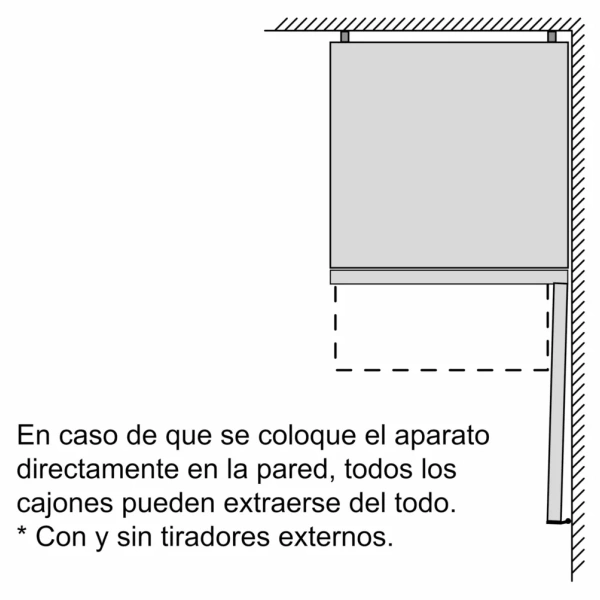 Bosch-Frigorífico combinado de libre instalación, 176 x 60 cm, Acero mate antihuellas, Total NoFrost,Serie 2, KGN33NLEB - Imagen 3