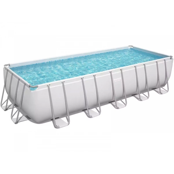 Piscina Desmontable Power Steel 640x274x132 cm con Bomba de arena-Bestway