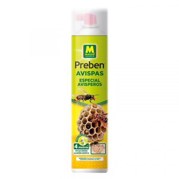 Insecticida Preben especial avisperos 750ml Masso Garden - Imagen 2